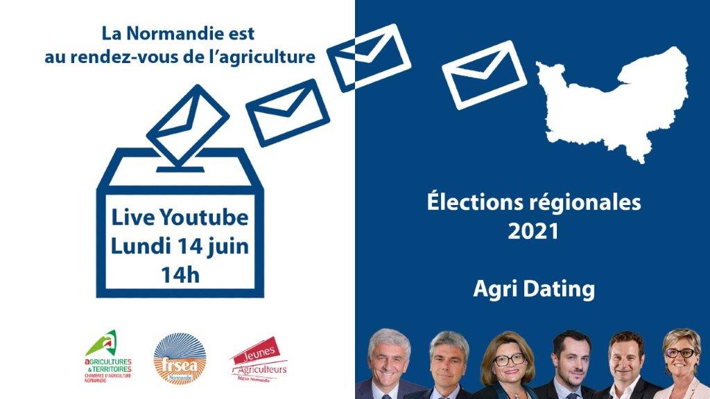 « La Normandie est au rendez-vous de l’agriculture ! » Lundi 14 juin 2021 à partir de 13h45